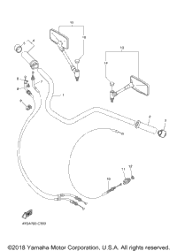 Steering Handle Cable