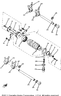Shift Cam Fork