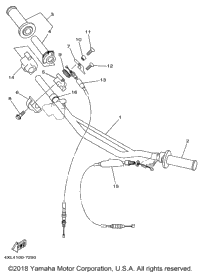 Steering Handle Cable