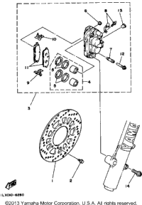 Front Brake Caliper