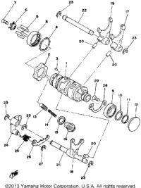Shift Cam-Fork