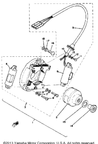 C - D - I - Magneto Yz125d