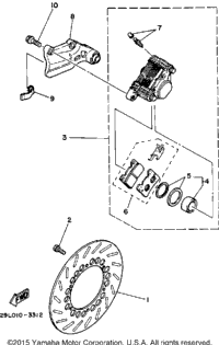 Rear Brake Caliper