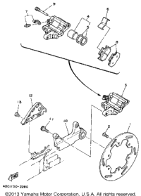 Rear Brake Caliper