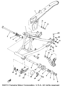 Swing Arm - Chain Case