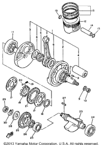 Crankshaft - Piston