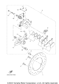 Rear Brake Caliper
