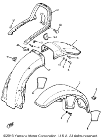 Front Fender Rear Fender