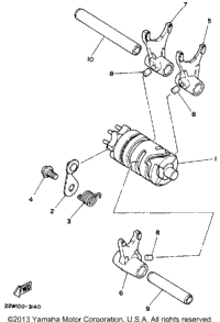 Shift Cam-Fork