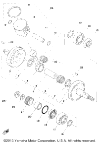 Crank - Piston