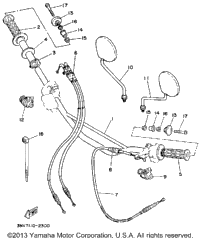 Handlebar-Cable