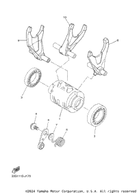 Shift Cam Fork