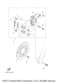 Front Brake Caliper
