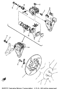 Rear Brake Caliper
