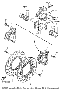 Front Brake Caliper