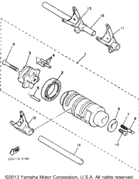 Shift Cam Fork
