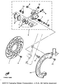 Front Brake Caliper