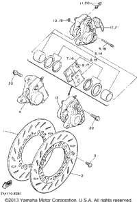 Front Brake Caliper