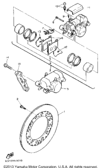 Rear Brake Caliper