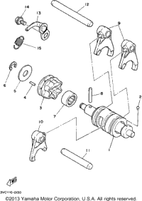 Shift Cam - Shift Fork