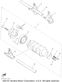 Shift Cam Fork