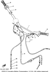 Steering Handle - Cable