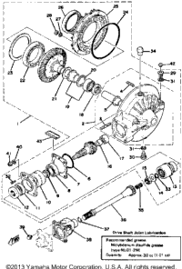 Final Drive Gear-Drive Shaft