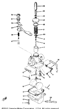 Carburetor Yz80a