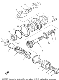 Middle Drive Gear
