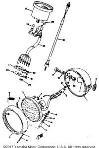 Head Lamp & Speedometer