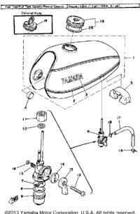 Fuel Tank Gt80g