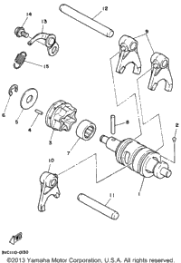 Shift Cam - Shift Fork