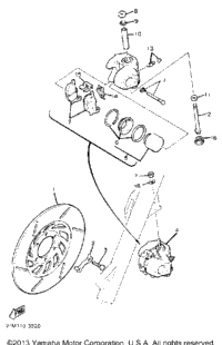 Front Brake Caliper