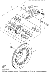 Front Brake Caliper