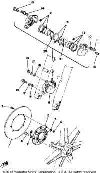 Front Disc Brake Caliper