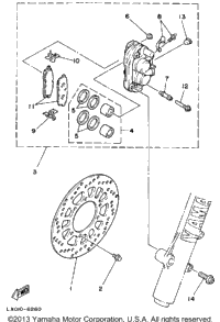 Front Brake-Caliper