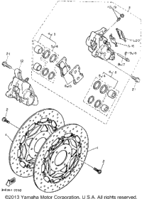 Front Brake Caliper