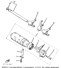 Shift Cam Fork