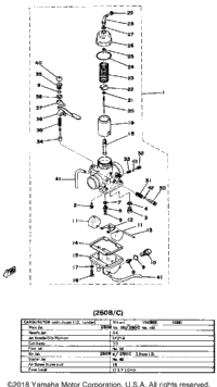 Carburetor 250B - C