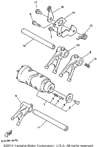 Shift Cam Fork