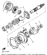 Middle Drive Gear