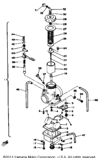 Carburetor Yz400d E