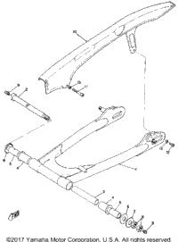 Rear Arm And Chain Case