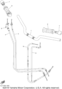 Steering Handle Cable