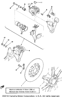 Rear Disc Brake - Caliper