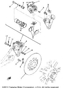 Rear Disc Brake-Caliper