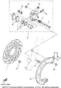 Front Brake Caliper