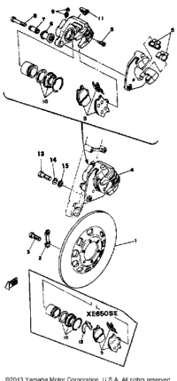 Front Disc Brake Caliper