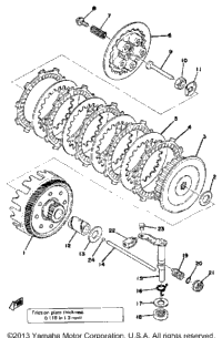 Clutch Yz125c