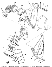Intake Yz125d